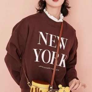 Abercrombie & Fitch New York crewneck